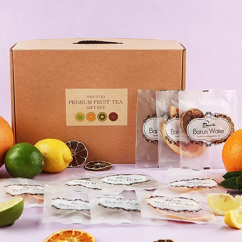 바른워터 건조과일 선물세트 건조레몬외 혼합30봉