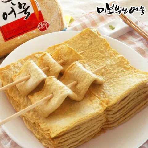 [미보부산어묵] 40년 어묵장인 튀김어묵 상천 800g