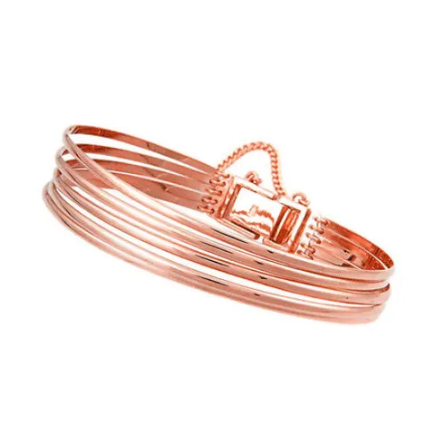 아이비골드 14K GOLD [팔찌] 5줄 핑크뱅글팔찌