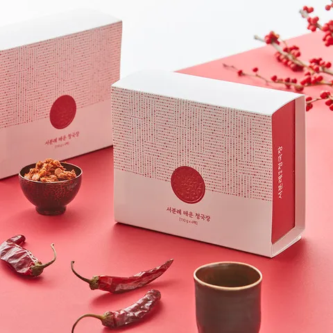 전통식품명인제62호 서분례 매운청국장 110g 4팩