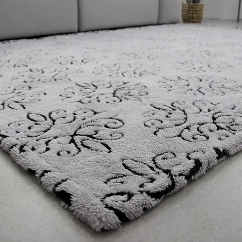 [리앤데코]프리미엄 르네상스 카빙 극세사 러그 카페트 200x250