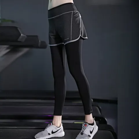 숏 팬츠2 레이어드 레깅스  PT058