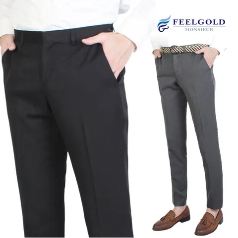 [필골드]  남성 슬랙스 솔리드 정장팬츠 D15nD17
