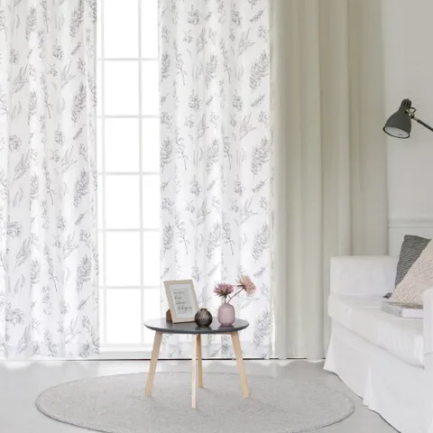 까르데코 힐링타임+디망쉬 긴창 거실 암막커튼 4장(524x233cm)