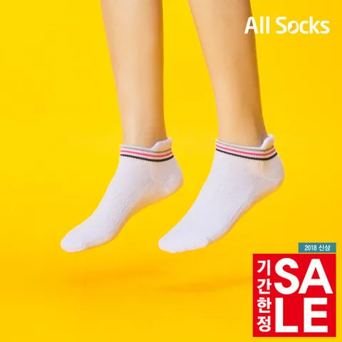 [78무배] 남/여 봄나위 이중바닥 발목/중목 양말 3족/2족세트