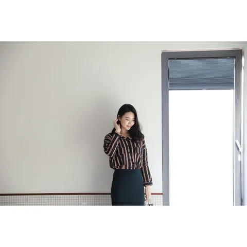 마가렛 스트라이프 셔츠