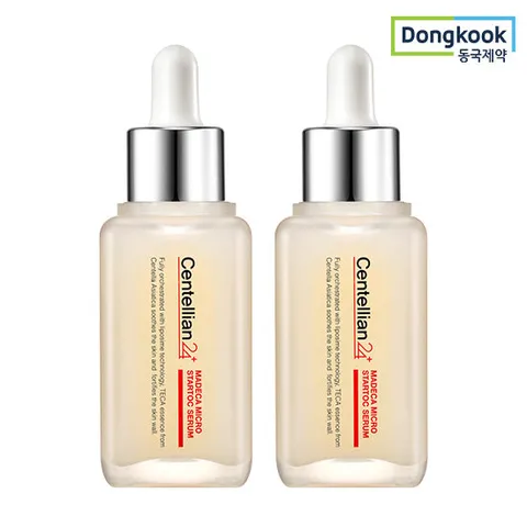 [5%적립] 동국제약 센텔리안24 마데카 마이크로 스타톡 세럼 50ml 2개 광채 보습 수분 진정 브라이트닝 피부개선 탄력케어 영양 TECA 병풀 미백 주름개선 기능성