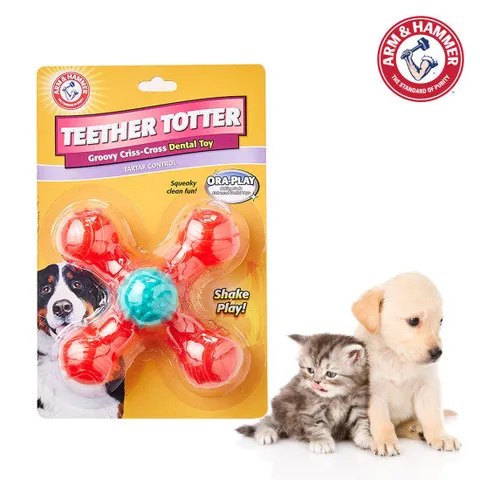 [암앤해머] 애견용 티더토더 덴탈토이(십자형)