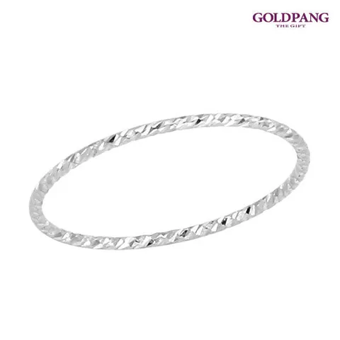 골드팡 14k 열송이반지 오리지널 - 화이트골드