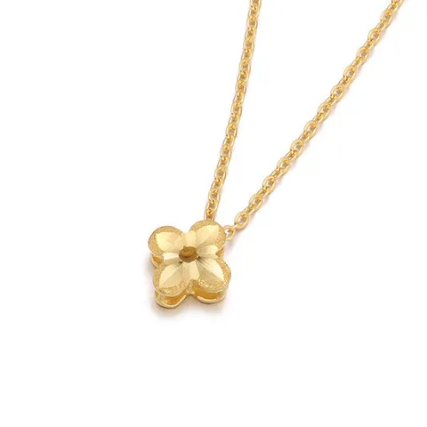 [우미골드]순금 심플크로바 목걸이 3.75g