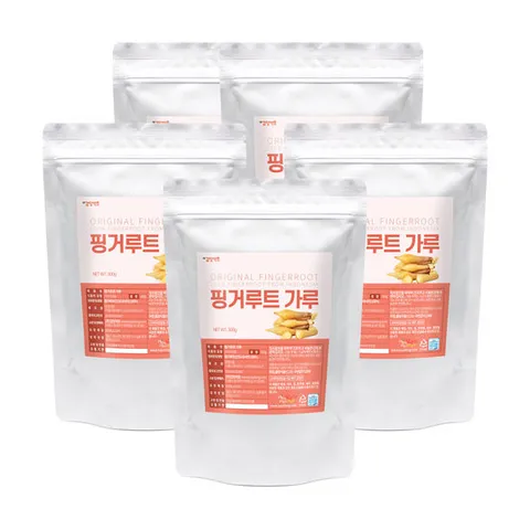 [갑당약초]핑거루트 가루 분말 1.5kg(300gX5)