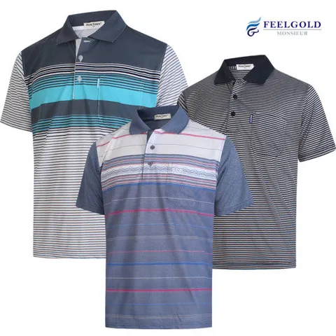 [필골드] PARKTWON 골프패턴 반소매 카라티셔츠 12종중택일 PT_3