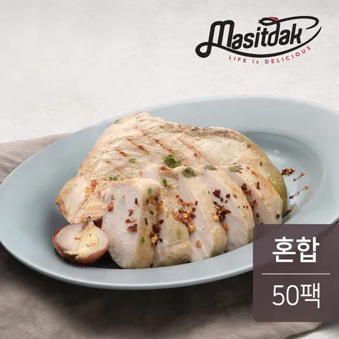 [랭킹닭컴] 맛있닭 소프트 닭가슴살 혼합 100gx50팩