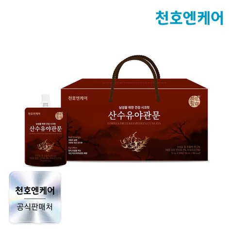 [천호엔케어] 남성을 위한 산수유야관문 70ml 30팩