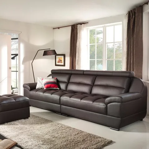 서광퍼니처 위티 천연면피 거위털 4인소파+스툴