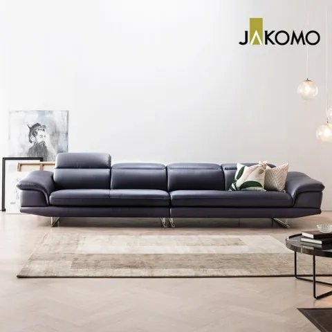 [자코모]키프 6인 기능성 천연면피 소가죽 소파