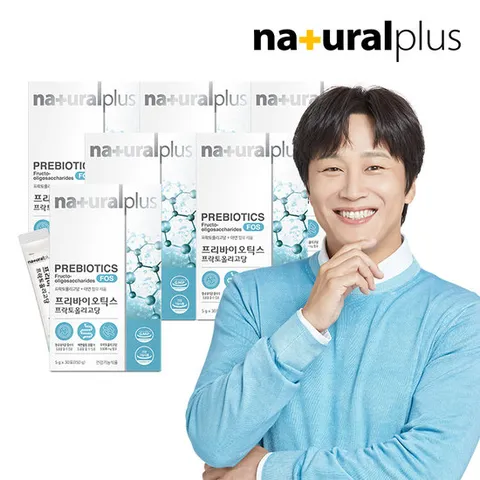 내츄럴플러스 프리바이오틱스 프락토올리고당 FOS 6박스(6개월) / 유산균
