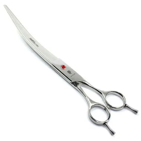 스미스 츄-커브 장가위(HM76))+파우치(미용가위 세트 강아지)