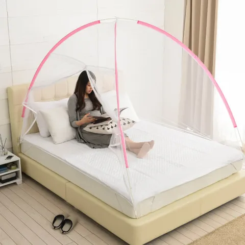 금동이 원터치모기장(더블) / 침대 모기장 텐트 캐노피