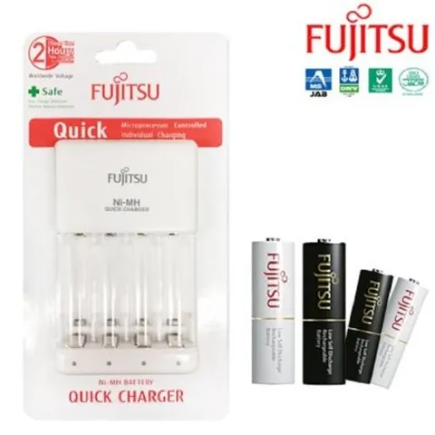 후지쯔 AA AAA 급속 충전기 FCT-344