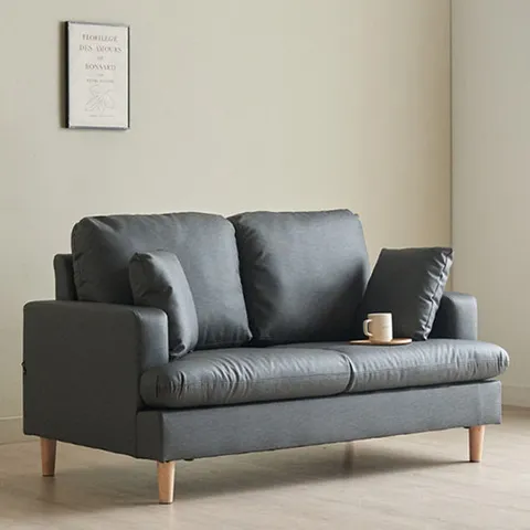 디바 방수가죽 2인용 쇼파 커버분리 쿠션2개증정 카페 로비 매장 백화점 휴게 만화카페 손님맞이 반려동물 생활방수기능