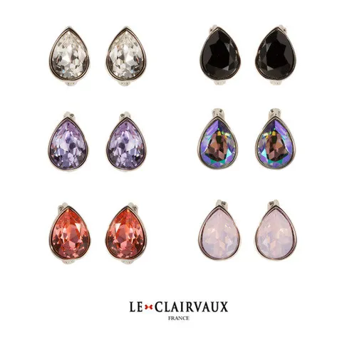 르클레보 스와로브스키크리스탈01S원터치 링귀걸이