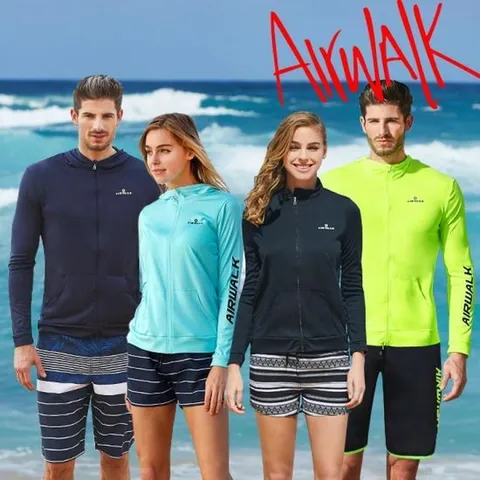 [에어워크]서프 래쉬가드세트 집업+트렁크/보드숏 모음