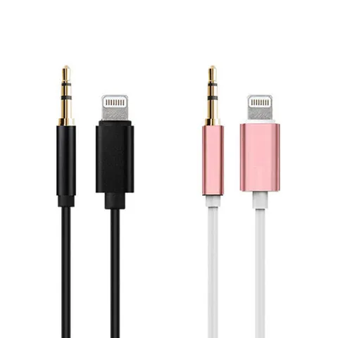 애플8핀 호환 AUX 메탈 옥스 오디오 케이블 카오디오 차량용