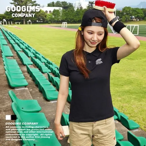 [구김스] 0129_ 텔레포트 쿨-리치 피케 반팔 티셔츠 (G15MMKT501)