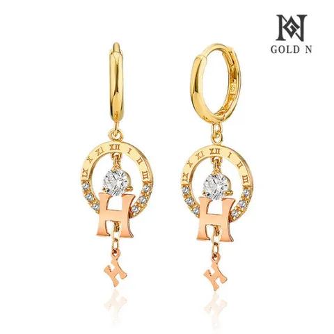 골드앤 14K 하이든 귀걸이 콤비