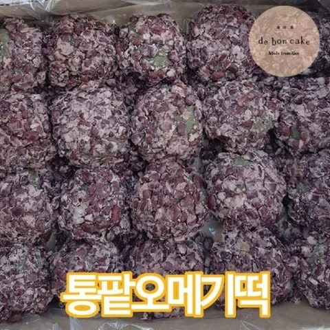 통팥오메기떡 찹쌀떡 (60g 20개입)