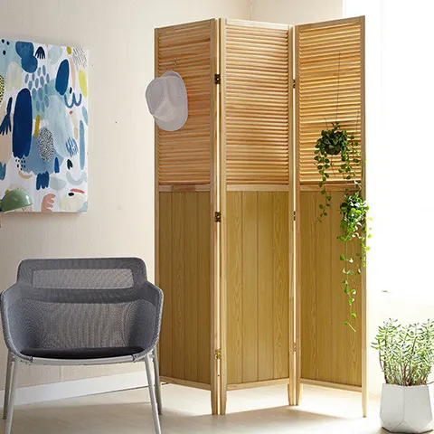 베스트리빙 공간분리 갤러리 3단 인테리어 원목 가벽 파티션