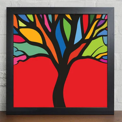 아트박스/꾸밈 cu392-행운의나무_대형인테리어액자