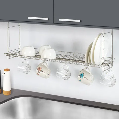 H-씽크선반 800 싱크대선반 틈새선반 접시꽂이 컵정리대