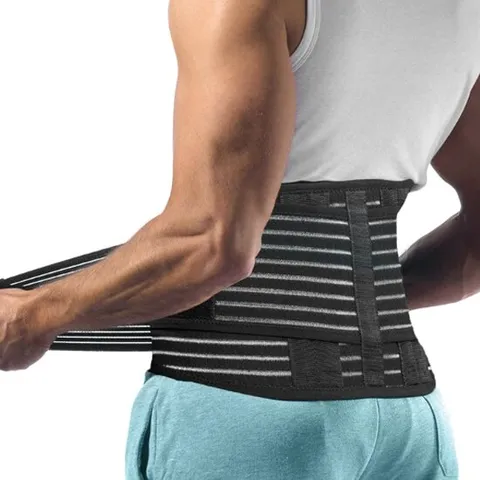 돈조이 듀얼 스트랩 허리보호대 허리복대 지지대 밴드