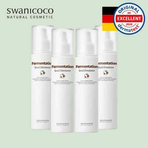 스와니코코 발효 달팽이 스킨 2개+로션 2개 / 집중 영양 케어