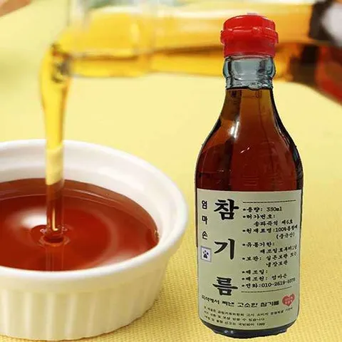 엄마손 참기름 350ml x 1병