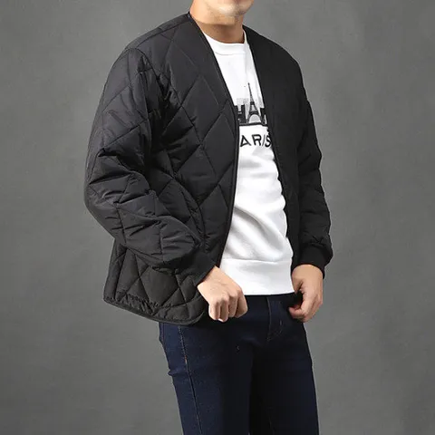 [후앙스] 다이아퀄팅 브이넥 깔깔이 SDPD3159