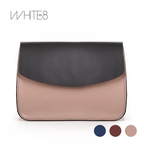 [WHITE IN 8] 이태리 핸드메이드 벨로미니 숄더백_N-121