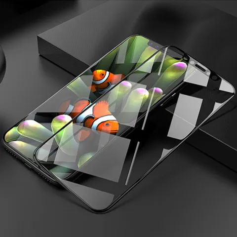 부드러운 곡면처리 5D 풀커버 강화유리 글라스 액정보호필름