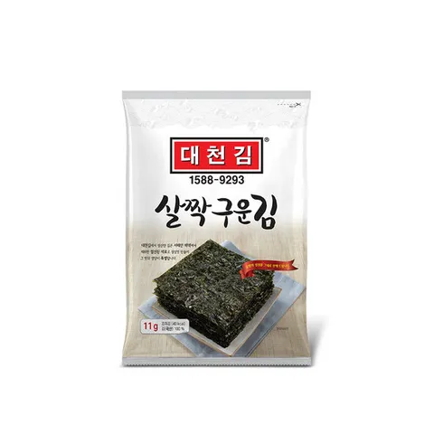 대천김 전장김 살짝 구운 김 10봉