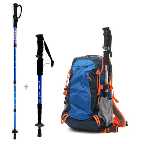 초경량 고강도 4단등산스틱 등산용 막대기 1+1