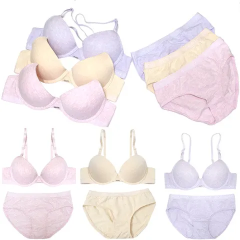 편안한 코튼노와이브라팬티 6종 여성속옷 면브라