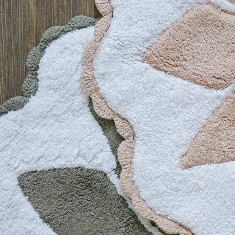 포홈 플라워 원형 러그 (90R)