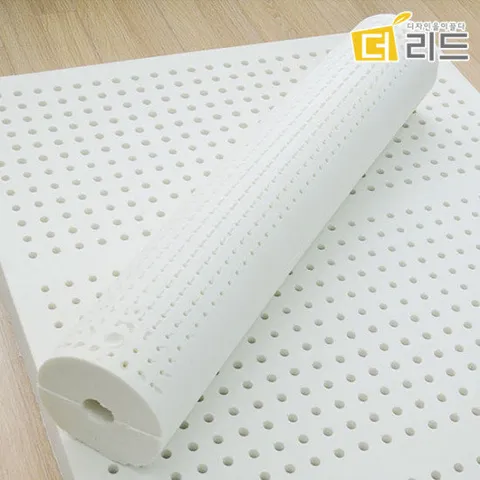 천연라텍스 원통형 바디 베개 20x100