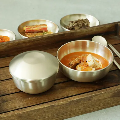 명성유기 1인 방짜유기 단반상기세트