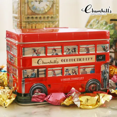 [크리스마스&연말선물] 처칠캔디 런던버스(잉글리시토피)150g 캬라멜
