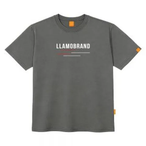 [엘라모] 브랜드넘버원 반팔티셔츠 남여공용 빅사이즈 ~4XL