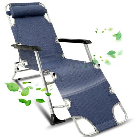 9단 각도조절 메타9 네이비 접이식의자 침대의자 인테리어