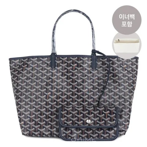고야드백 쇼퍼 생루이 PM SAINT LOUIS 네이비 (이너백증정)